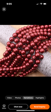 Load image into Gallery viewer, Frosted Pearl Glass Bead 10MM
