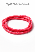 Load image into Gallery viewer, Seed Bead Bracelet 3 Piece Set -15
