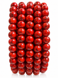 Red Mars Stones Howlite  10MM