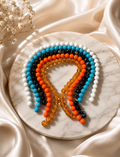 Bead Bundle -6 (Teal/Orange)