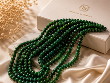 Load image into Gallery viewer, 8mm Premium Glass Beads – Smooth Round Jewelry Making Beads
