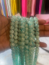 Load image into Gallery viewer, Multi Color Printed Glass Beads 10MM
