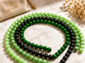 Green Swirl Bead Bundle