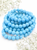 Light Blue Glass Bead 10MM