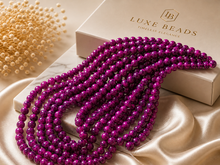 Load image into Gallery viewer, 8mm Premium Glass Beads – Smooth Round Jewelry Making Beads
