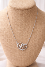 Load image into Gallery viewer, 💖 Mom Heart Necklace – Meaningful Gift for Her
