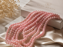 Load image into Gallery viewer, 8mm Premium Glass Beads – Smooth Round Jewelry Making Beads
