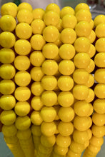 Load image into Gallery viewer, Yellow Glass Bead 10MM
