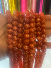 Load image into Gallery viewer, Multi Color Printed Glass Beads 10MM
