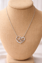 Load image into Gallery viewer, 💖 Mom Heart Necklace – Meaningful Gift for Her
