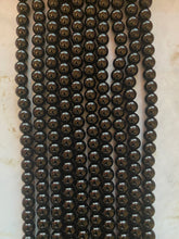Load image into Gallery viewer, Black Glass Bead 10MM
