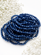 Load image into Gallery viewer, Faceted Crystal Glass Bead Strand 8mm
