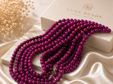 Load image into Gallery viewer, 8mm Premium Glass Beads – Smooth Round Jewelry Making Beads
