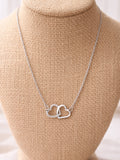 Double Heart Necklace