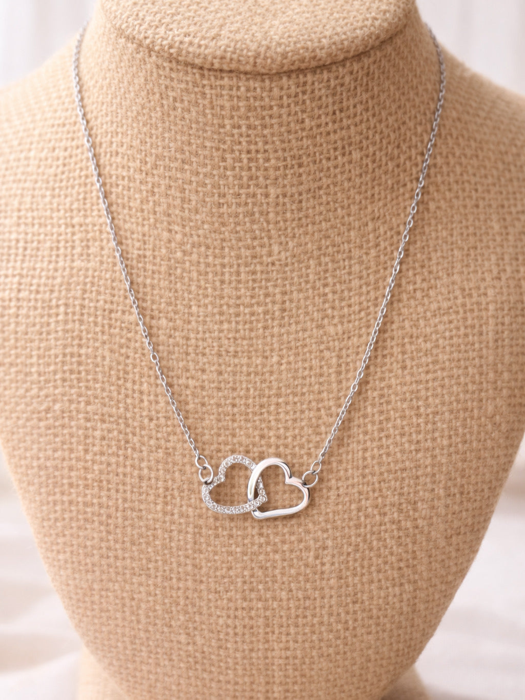 Double Heart Necklace