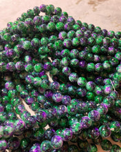 Load image into Gallery viewer, Color Printed Glass Beads 10MM
