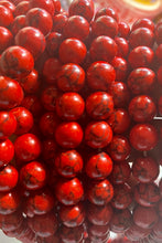 Load image into Gallery viewer, Red Mars Stones Howlite  10MM
