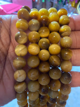 Load image into Gallery viewer, Tiger Eye Glass Beads 10MM
