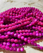 Load image into Gallery viewer, Color Printed Glass Beads 10MM
