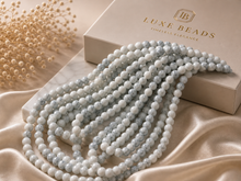 Load image into Gallery viewer, 8mm Premium Glass Beads – Smooth Round Jewelry Making Beads
