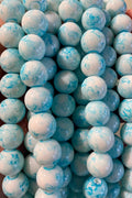 Baby Blue Glass Bead Marble 10MM