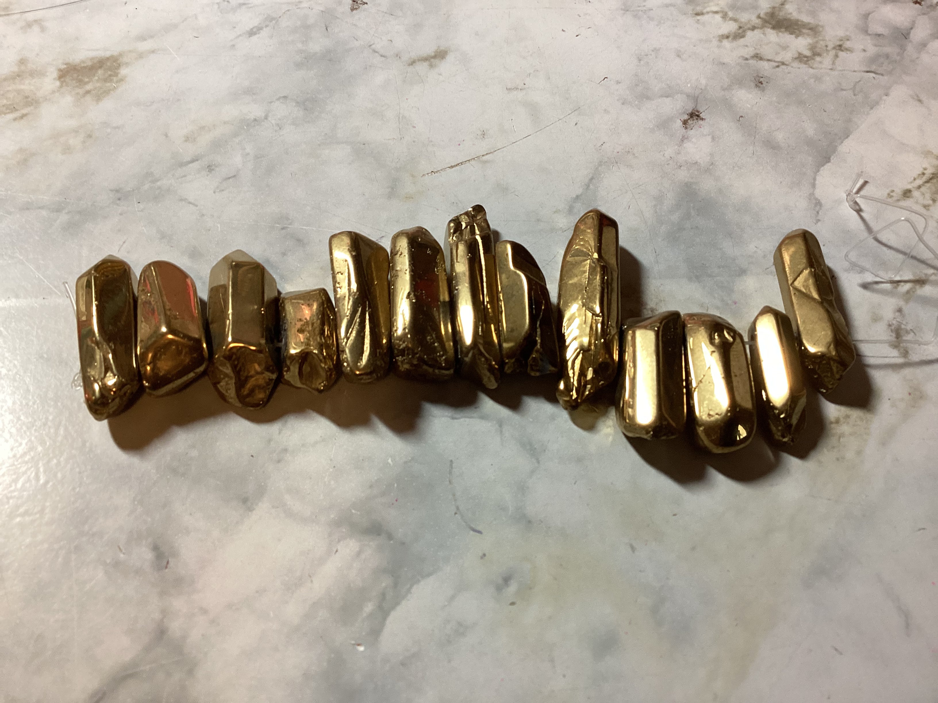 Stone Gold Luster Nugget