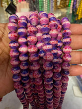 Load image into Gallery viewer, Multi Color Cats Eye Glass Bead 10MM
