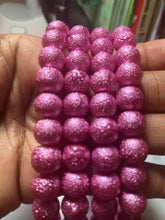 Load image into Gallery viewer, Dark Purple Rustic Pearl Glass Bead 10MM
